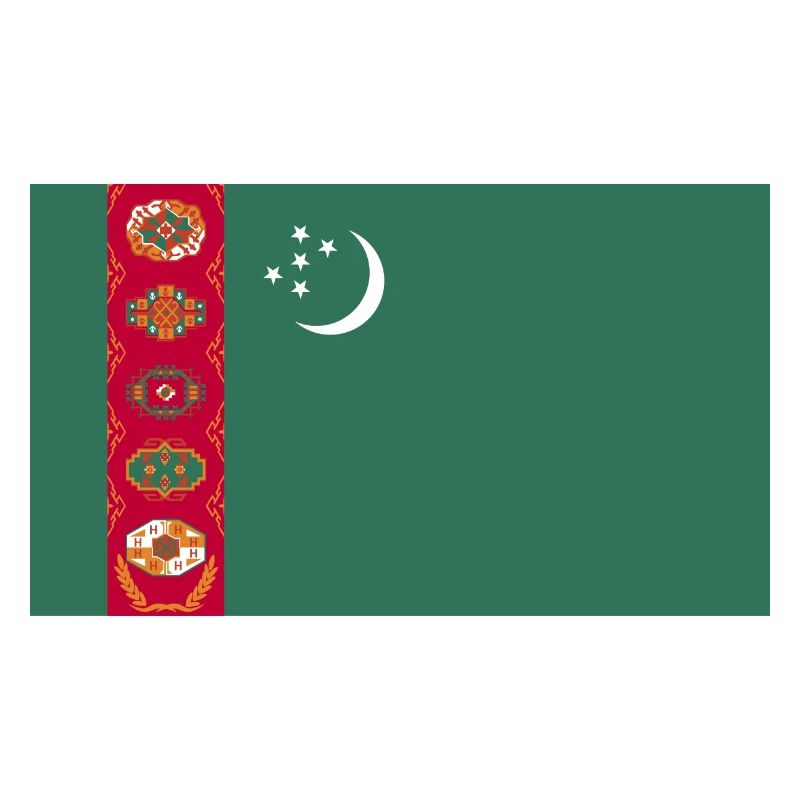 Drapeau du Turkménistan