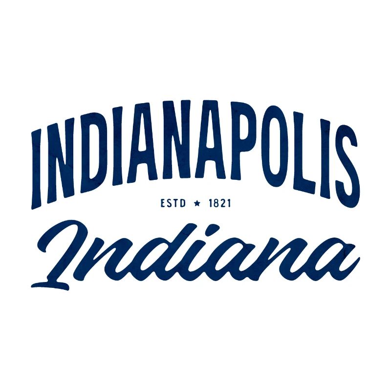 Écriture Indianapolis Indy Vintage