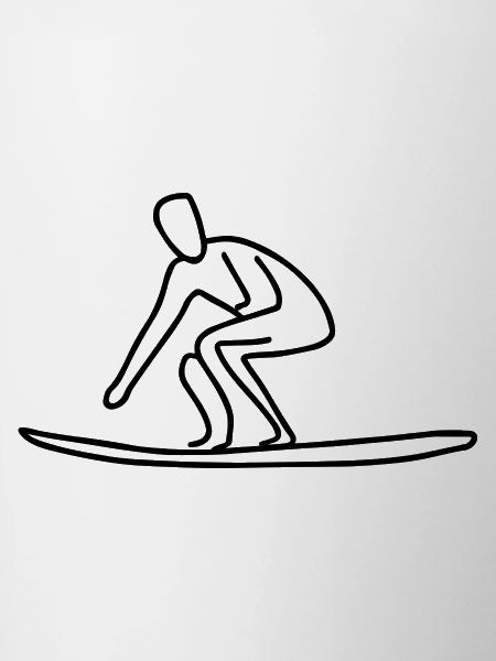 Surfing Sketch