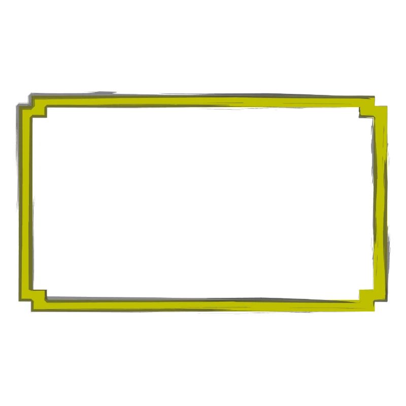 cadre jaune-gris