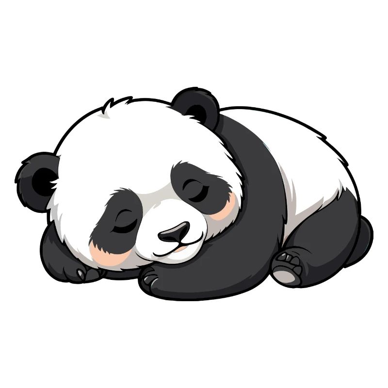 Sleeping Panda - Animal Design