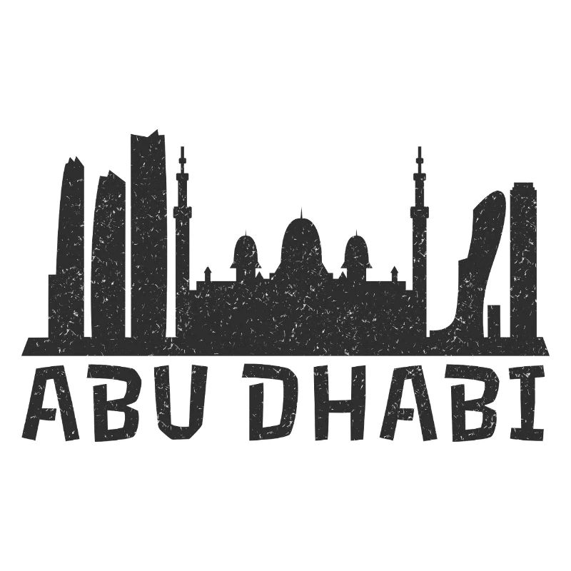 Paysage nocturne d’Abu Dhabi