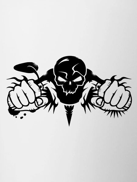 Skull Motorcycle