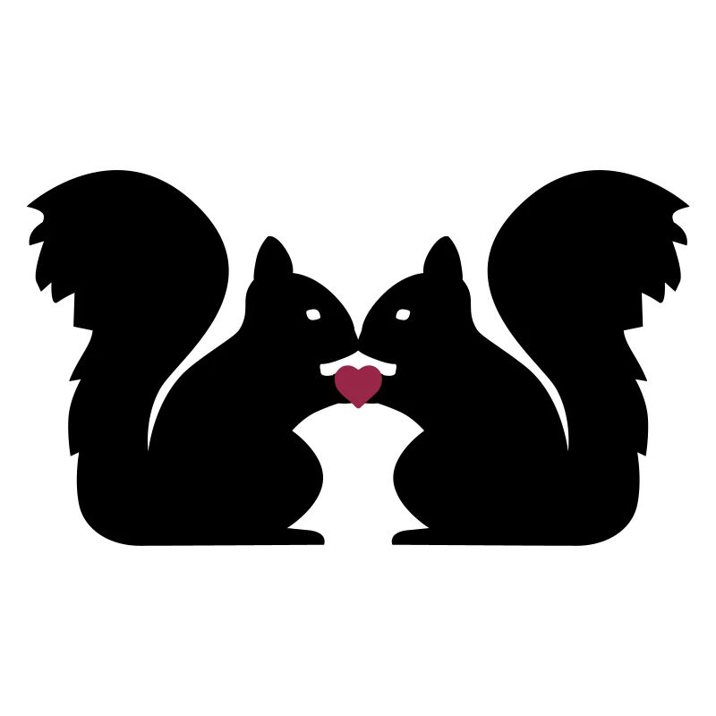 Eichhörnchen Herz Liebe