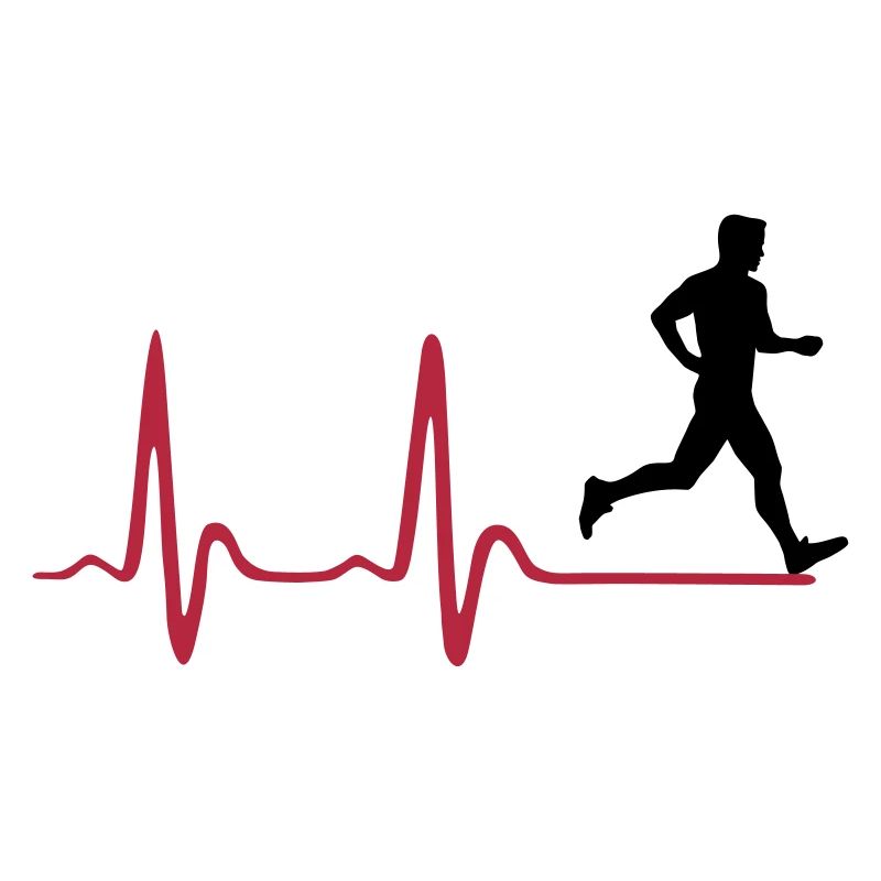 Running Man, runner & heartbeat