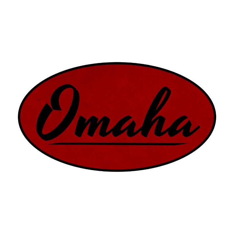 Omaha Vintage Script Logo