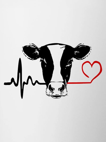 Cow Love Heartbeat