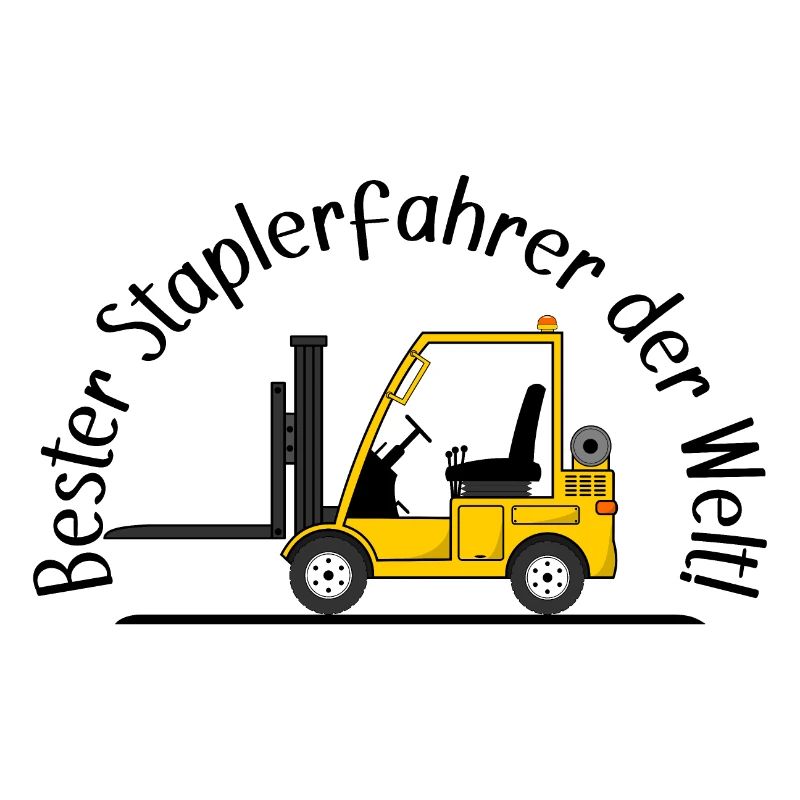 Staplerfahrer gelb beste Staplerfahrer der Welt