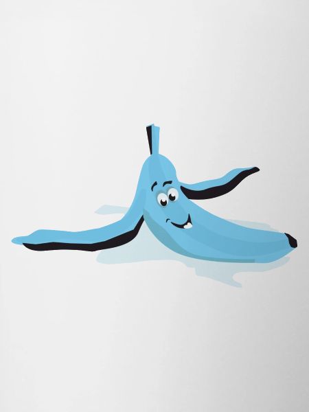 Oeil glissé banane
