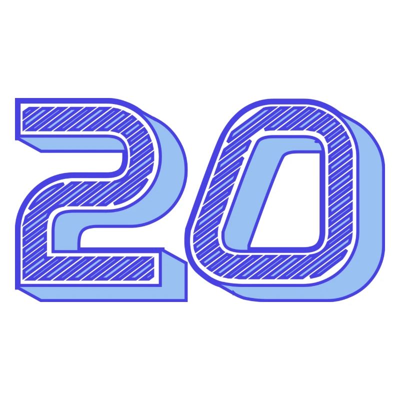 20. 20 YEARS. 20th ANNIVERSARY. 20 YEARS ANNIVERSARY.