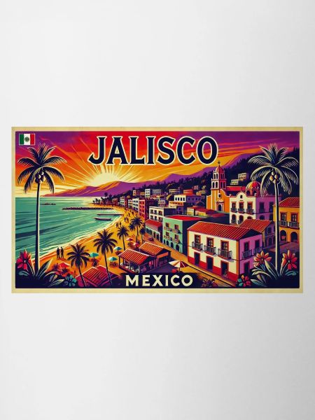 Jalisco Mexico beach palm design