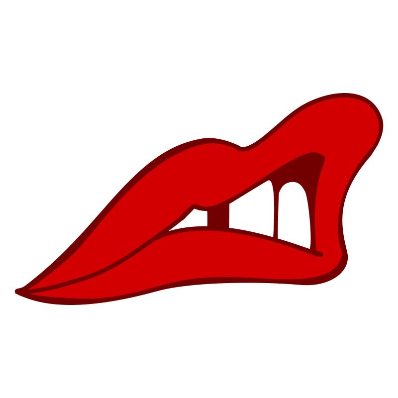 Rote Lippen