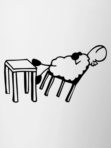Moutons endormis