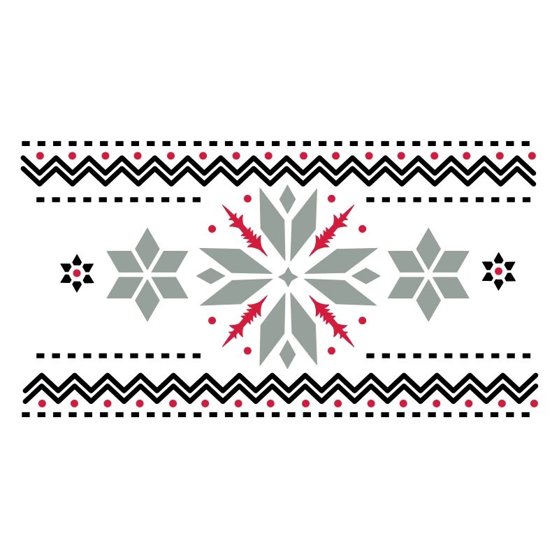 Star pattern in the Norwegian style
