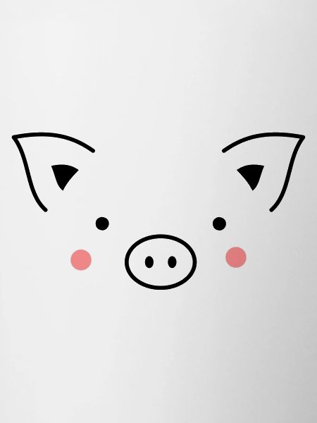 Pig sow piggy