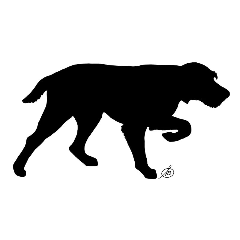 Pointing dog