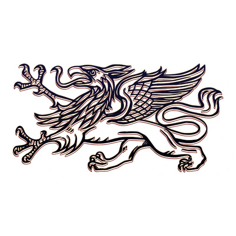Le griffon de Rostock en 3D
