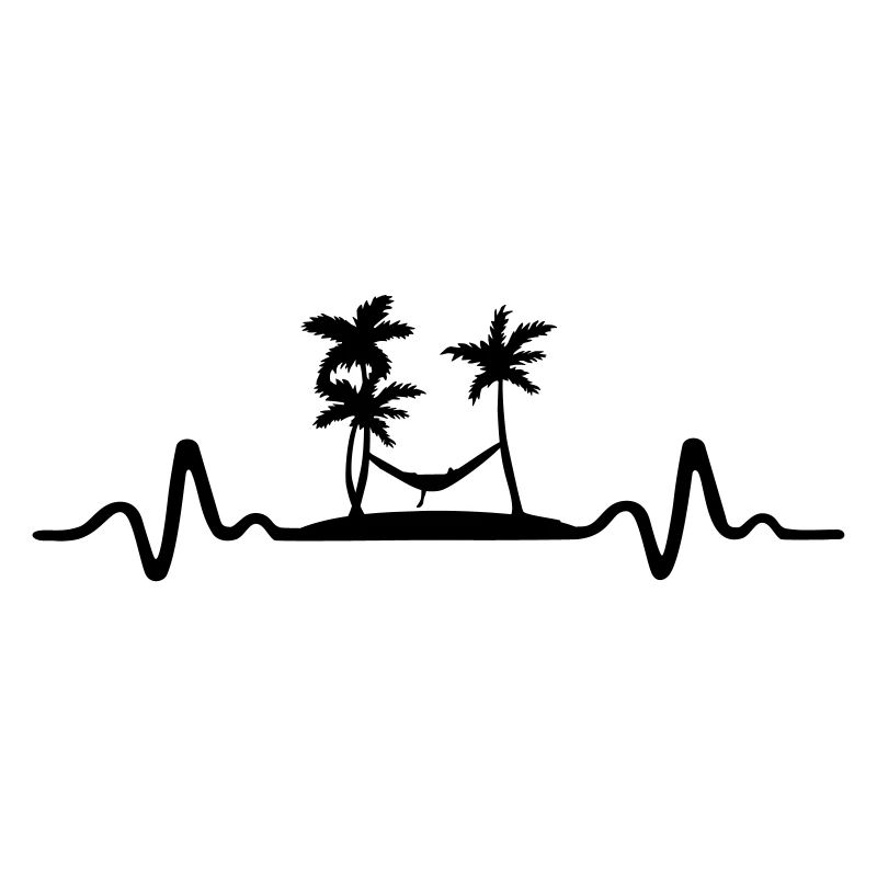 Holiday, Hammock, beach, relaxed hearbeat