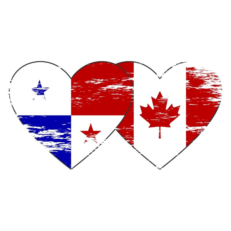 Panama Canada flag used