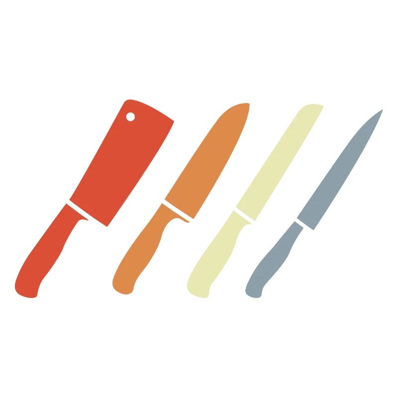 Retro Knife Set