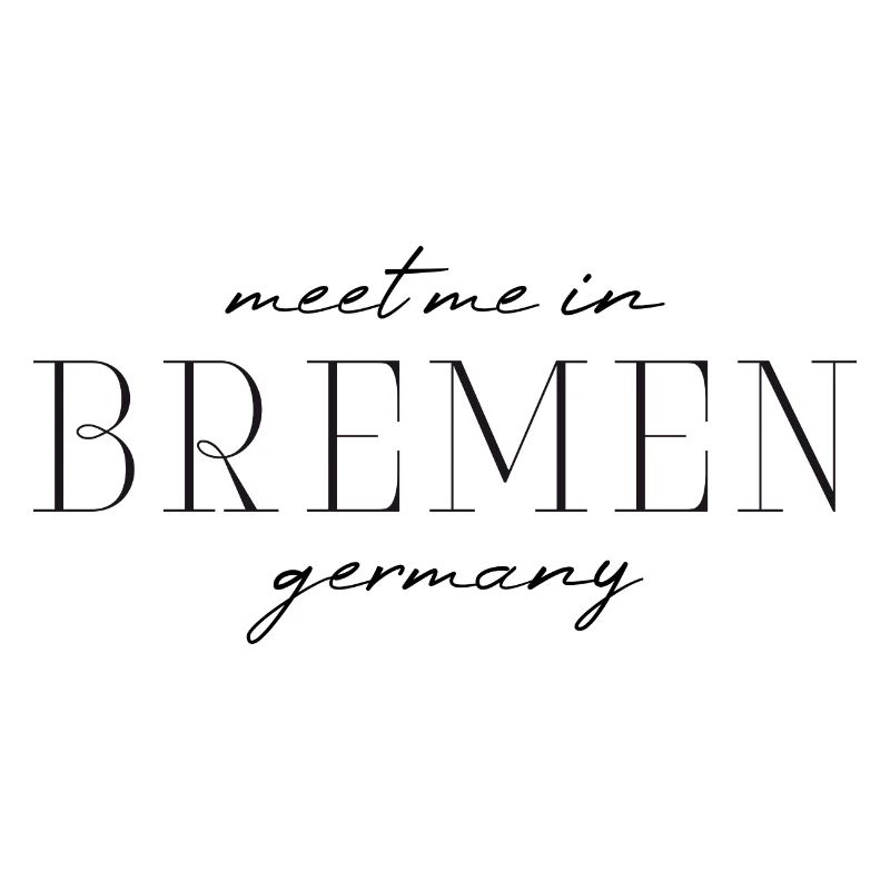 Bremen, Germany Elegance Style Design T-Shirt