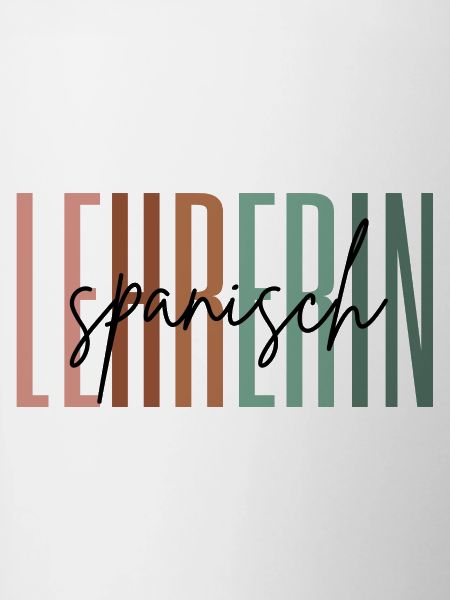 Lehrerin Spanisch Spanischlehrerin Geschenk