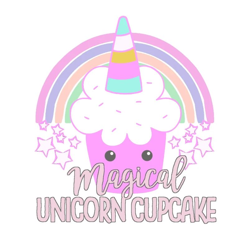 Einhorn-Cupcake