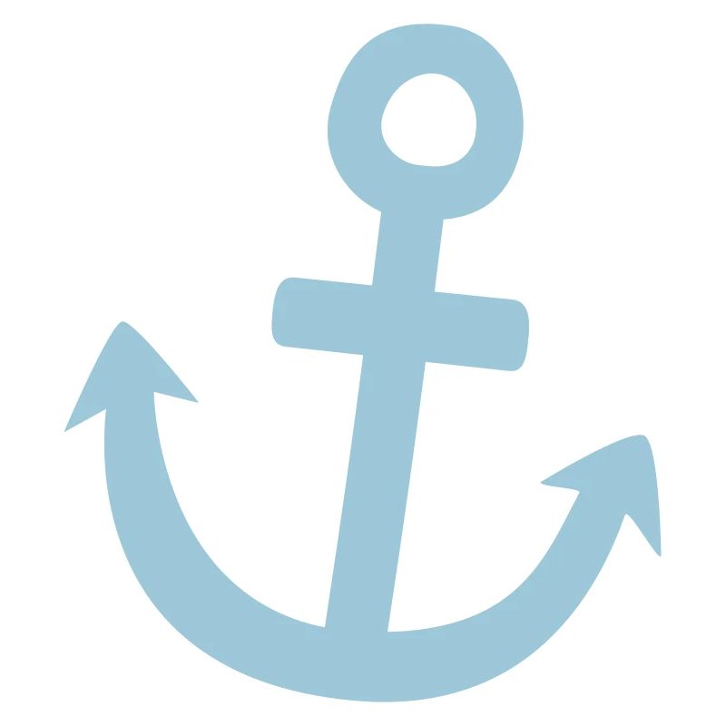 Illustration Anker Symbole maritim