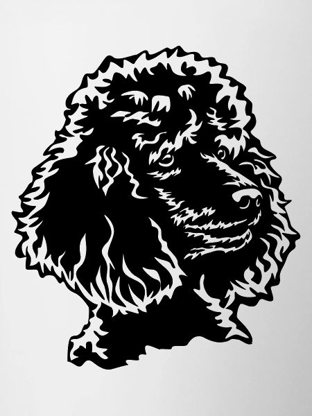 Poodle head