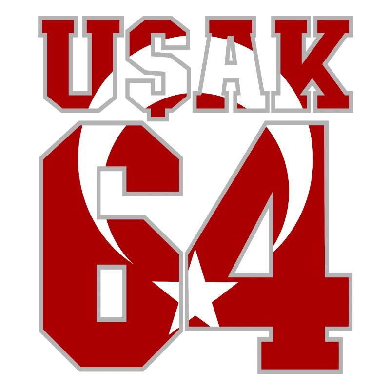 Usak 64 Turkey Flag