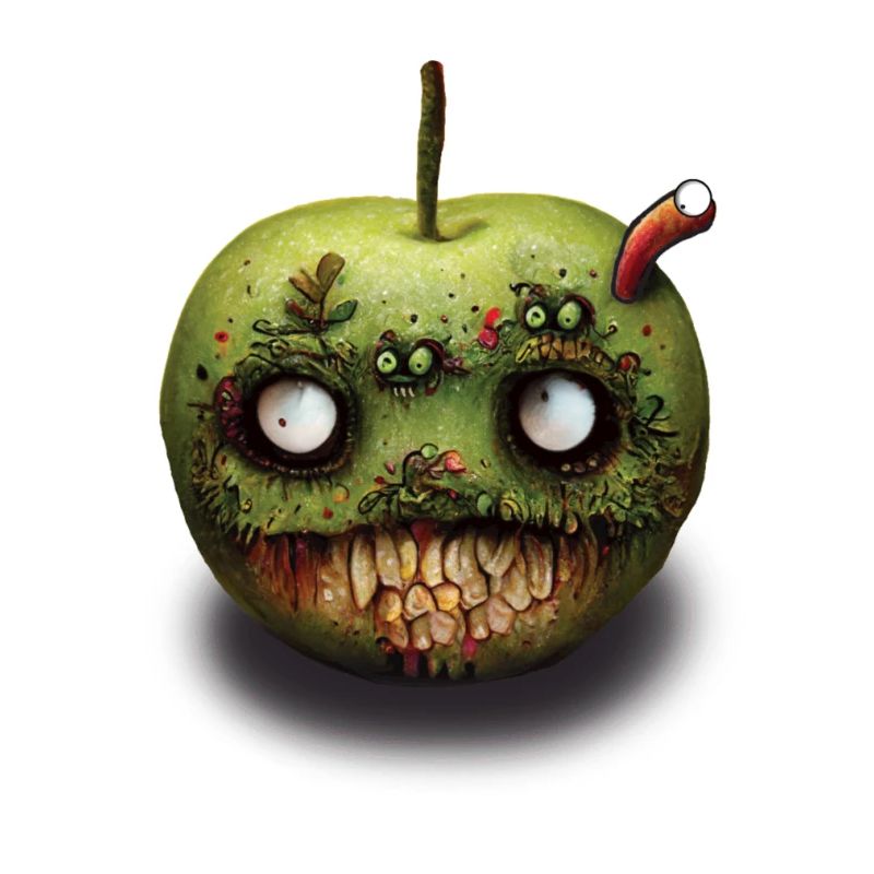 Zombie Pomme Fallen Fruit