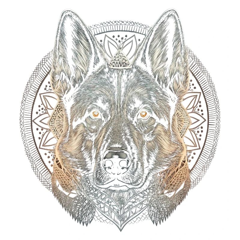 Berger allemand Conception graphique