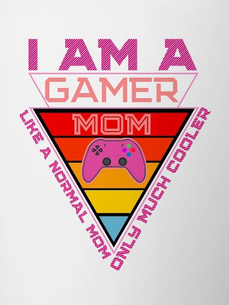 Gamer Mom Rainbow Triangle
