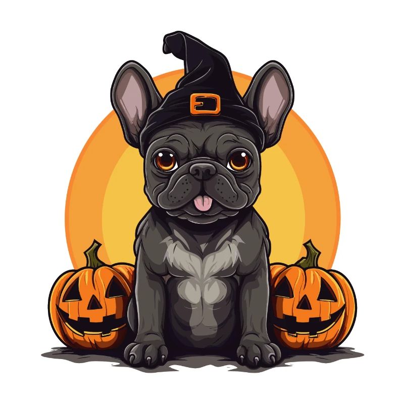Bouledogue Français halloween