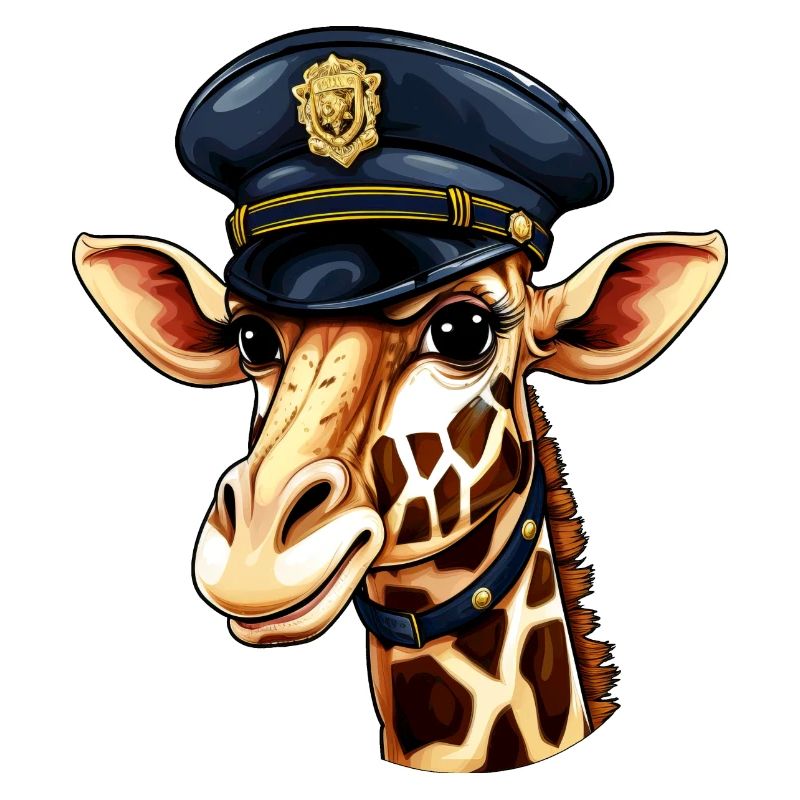 Girafe Policière