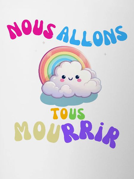 Nuage Arc-en-Ciel Mignon et Mordant