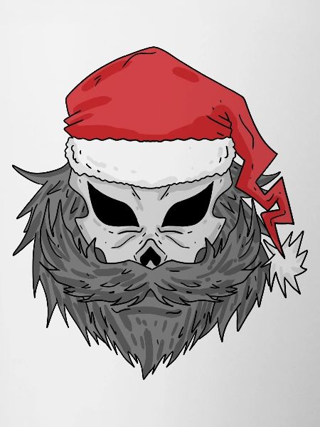 Santa Claus Skull