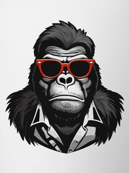 gorilla, monkey, primate