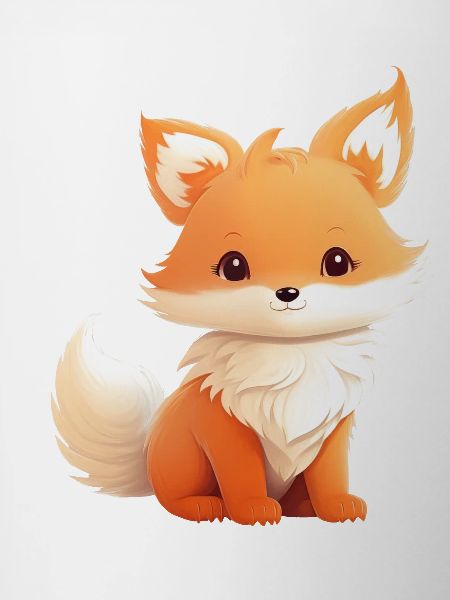 Cute Fox Illustration