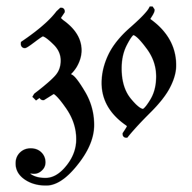 30. 30 YEARS. 30th ANNIVERSARY. 30 YEARS ANNIVERSARY.