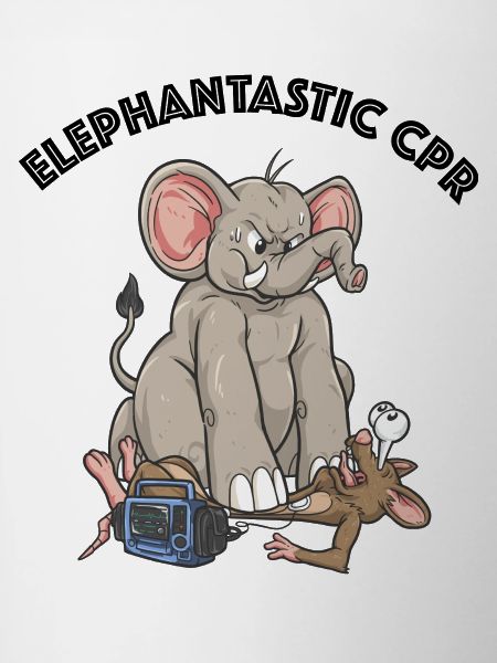 CPR Cartoon - Elephantasric CPR