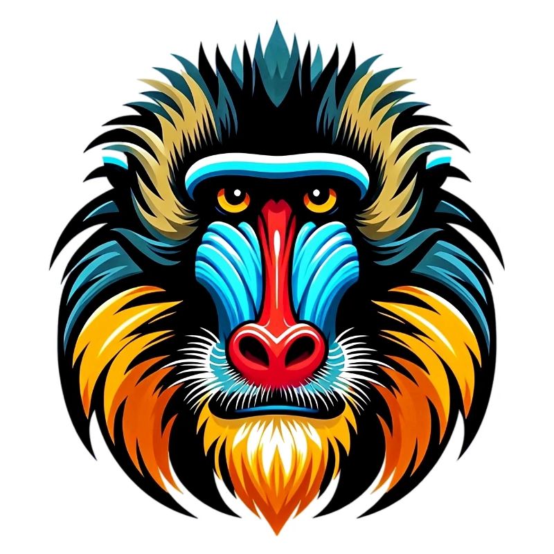 Singe mandrill