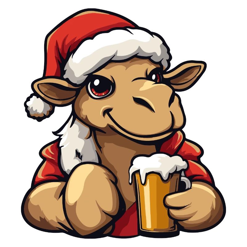 Kamel Weihnachten Bier