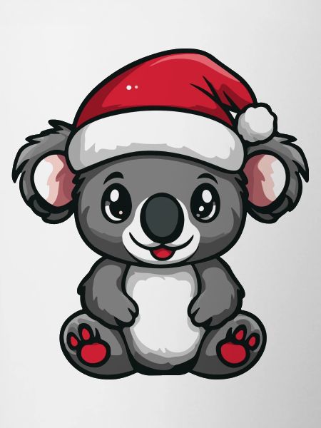 Koala Noël mignon