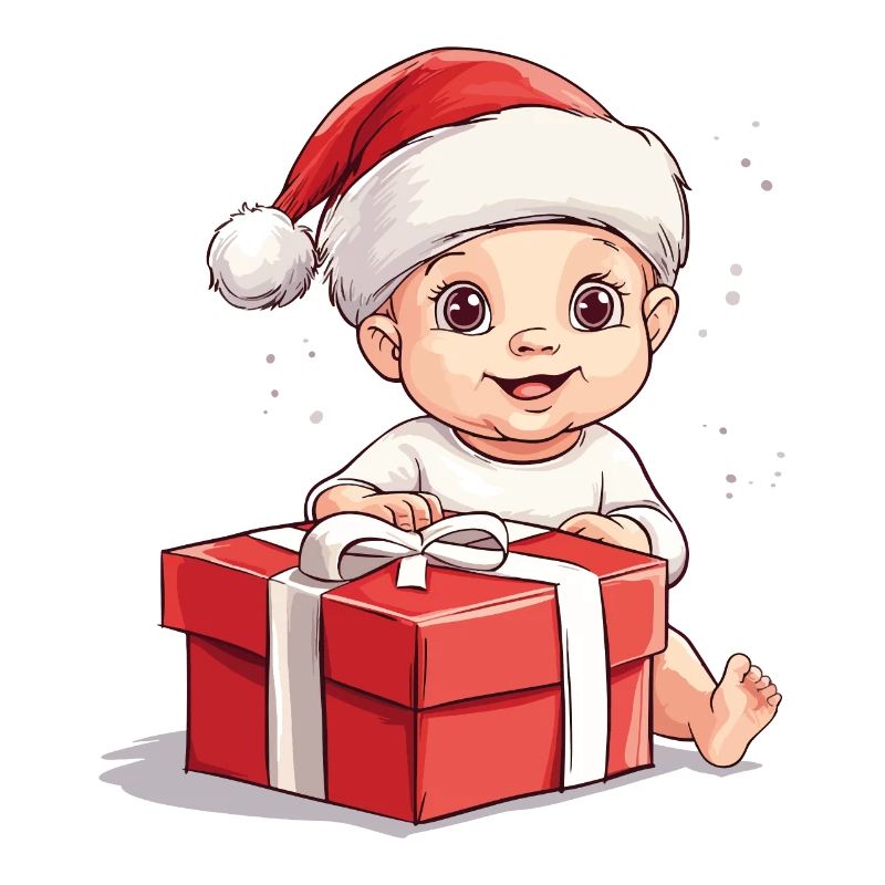 Noël Bébé Enfant Mignon Mignon Drôle Cadeau