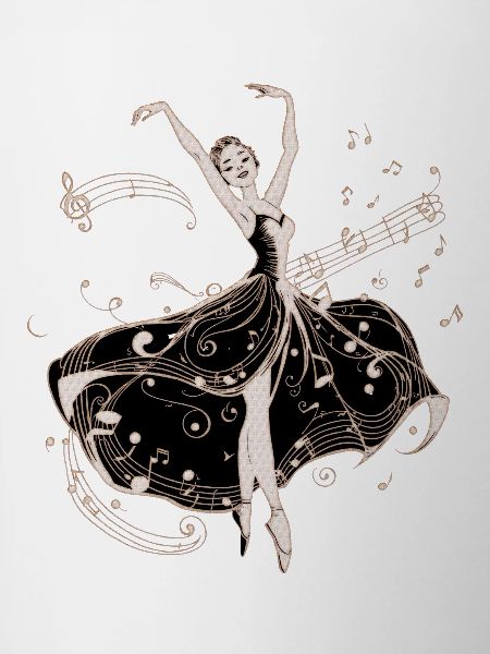 The dancer of the night.