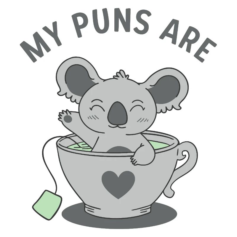 Koala Tea Puns