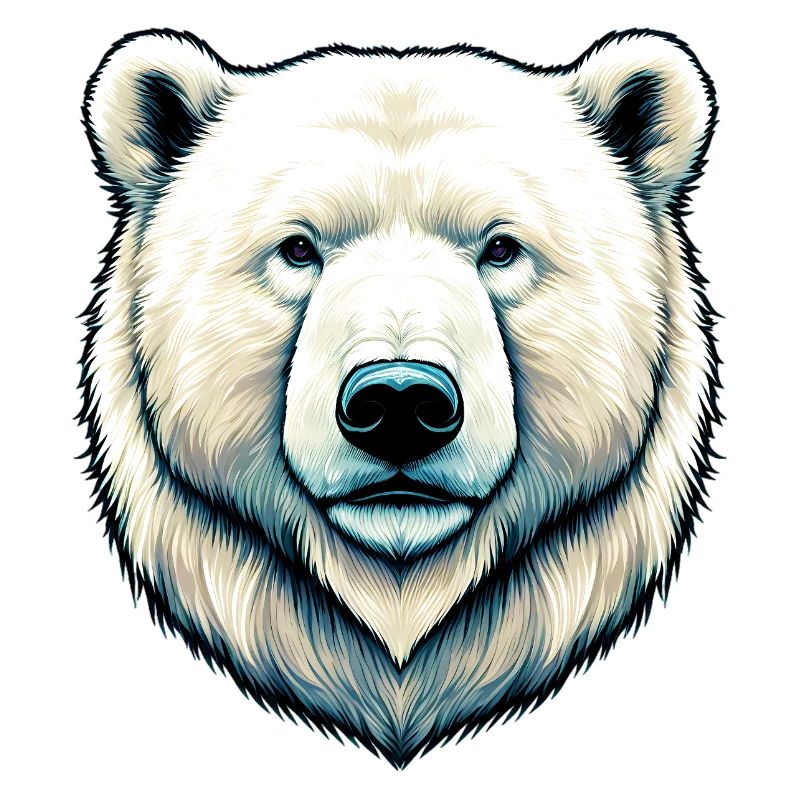 White polar bear