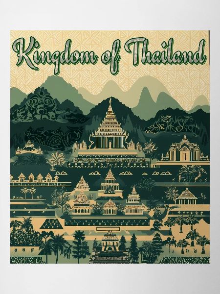 Kingdom of Thailand Temple Panorama