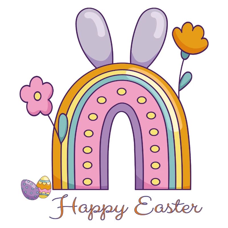 Happy Easter Regenbogen